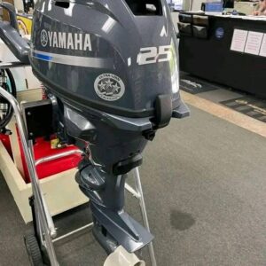 Used Yamaha 25hp Tiller Outboard Motor for sale