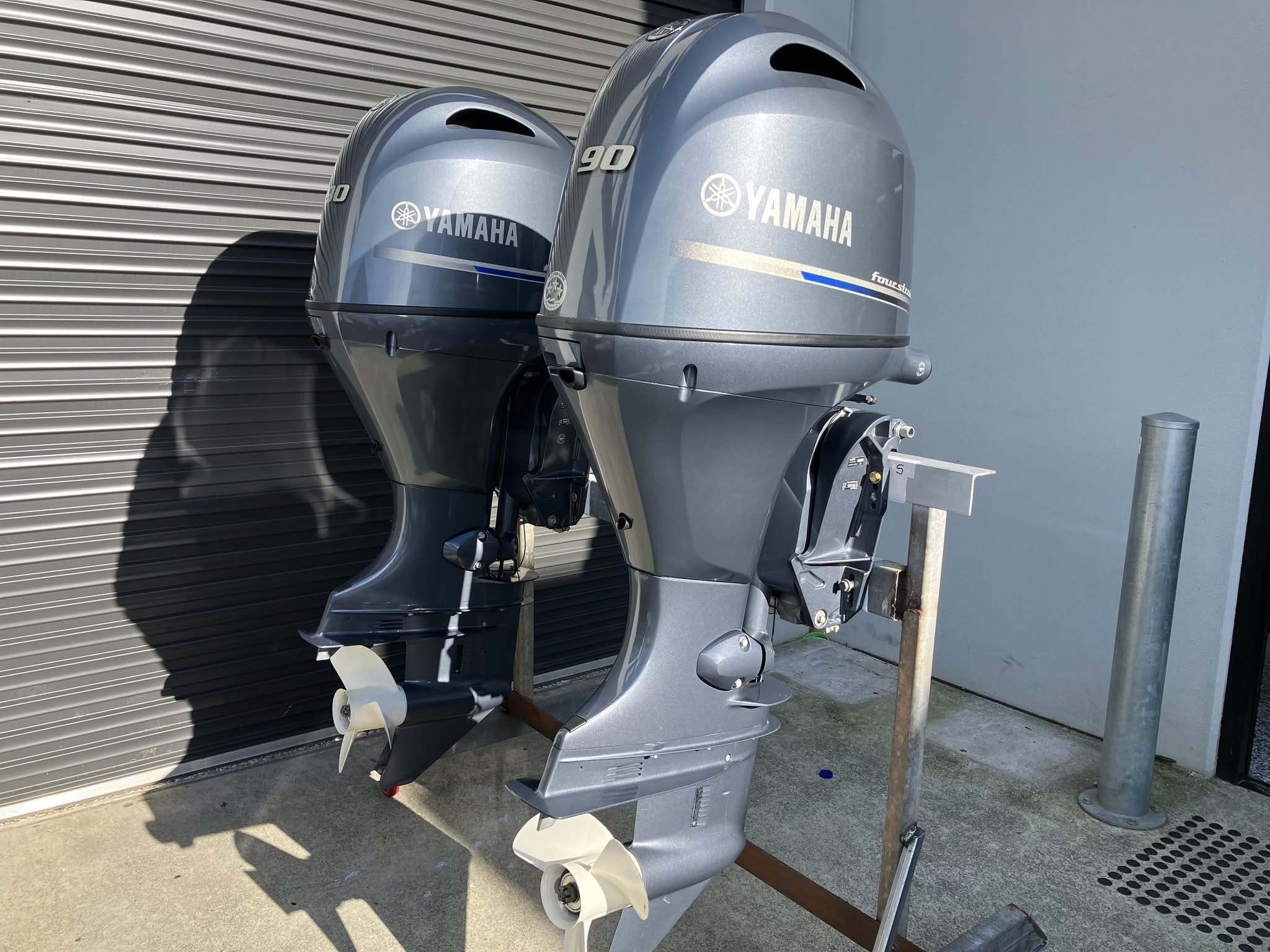 Used Yamaha 90hp Twin Outboard Motor for sale