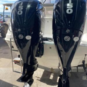 Used Mercury 150hp Twin Outboard for Sale