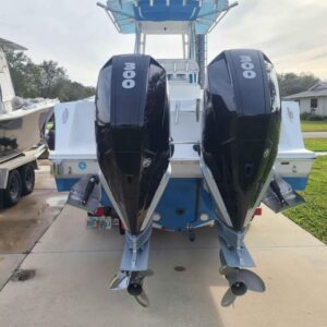Used Twin Mercury 300hp Outboard for sale