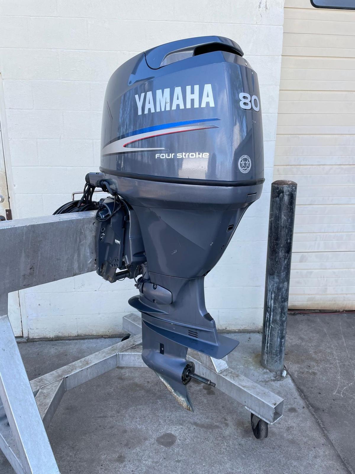 Used Yamaha 80hp Outboard Motor for sale