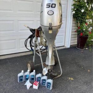 Used Honda 50hp Outboard Motor for sale