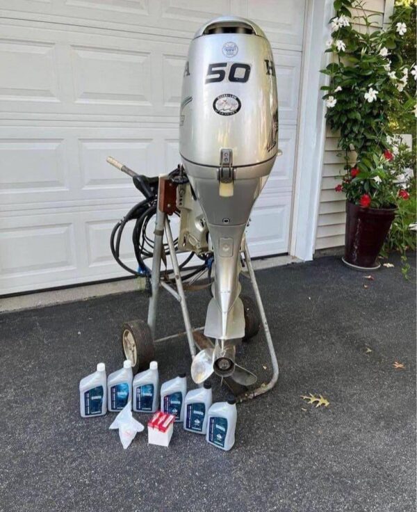 Used Honda 50hp Outboard Motor for sale