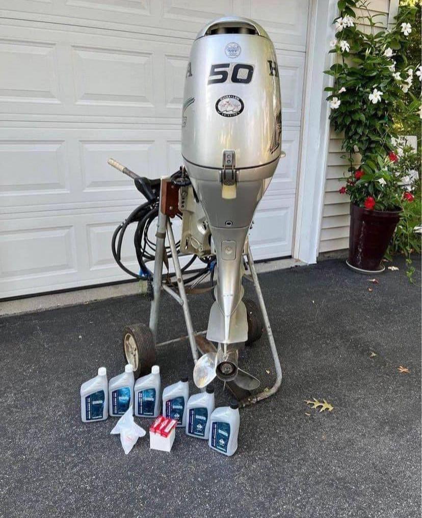 Used Honda 50hp Outboard Motor for sale