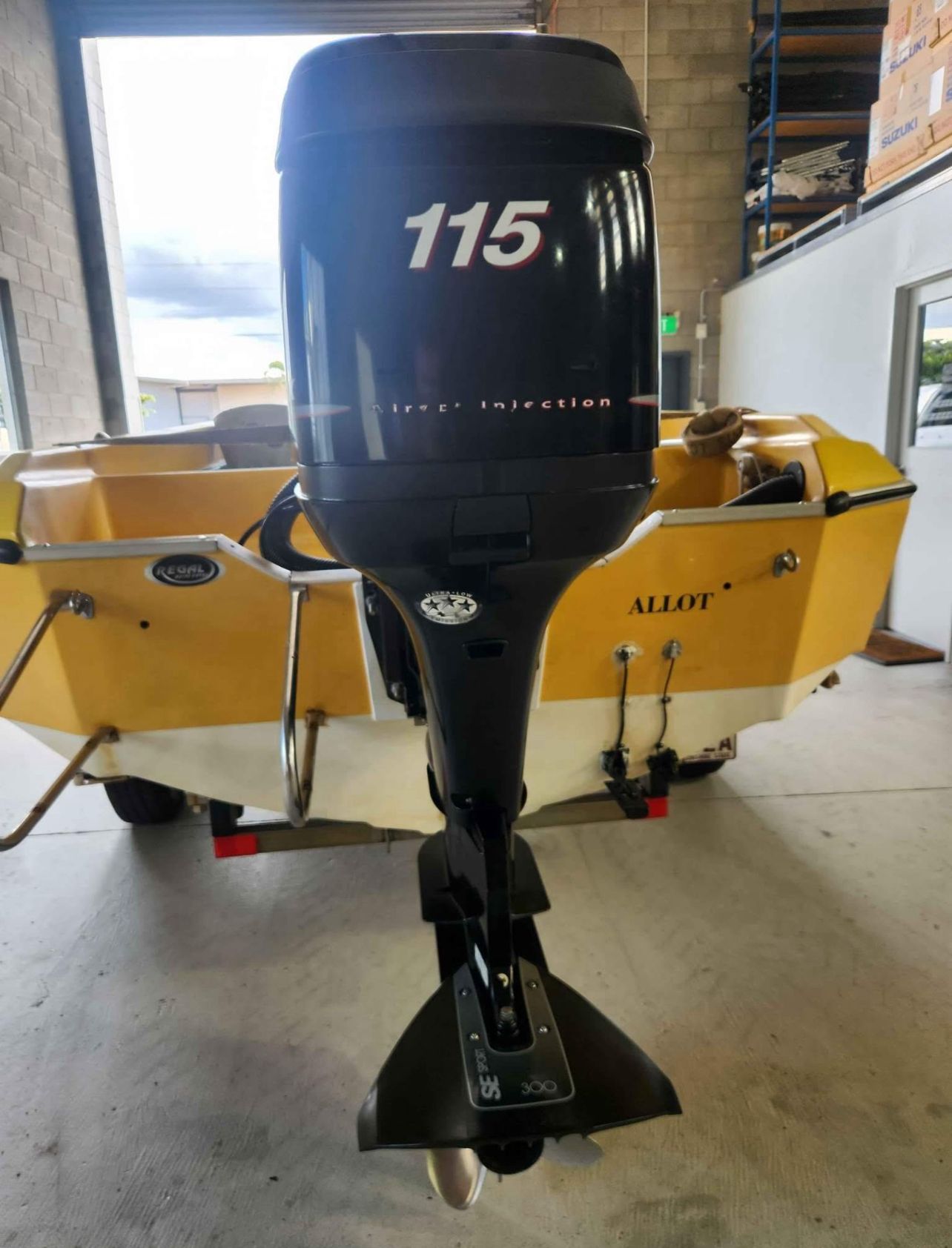 Used Mercury 115hp Optimax Outboard for sale