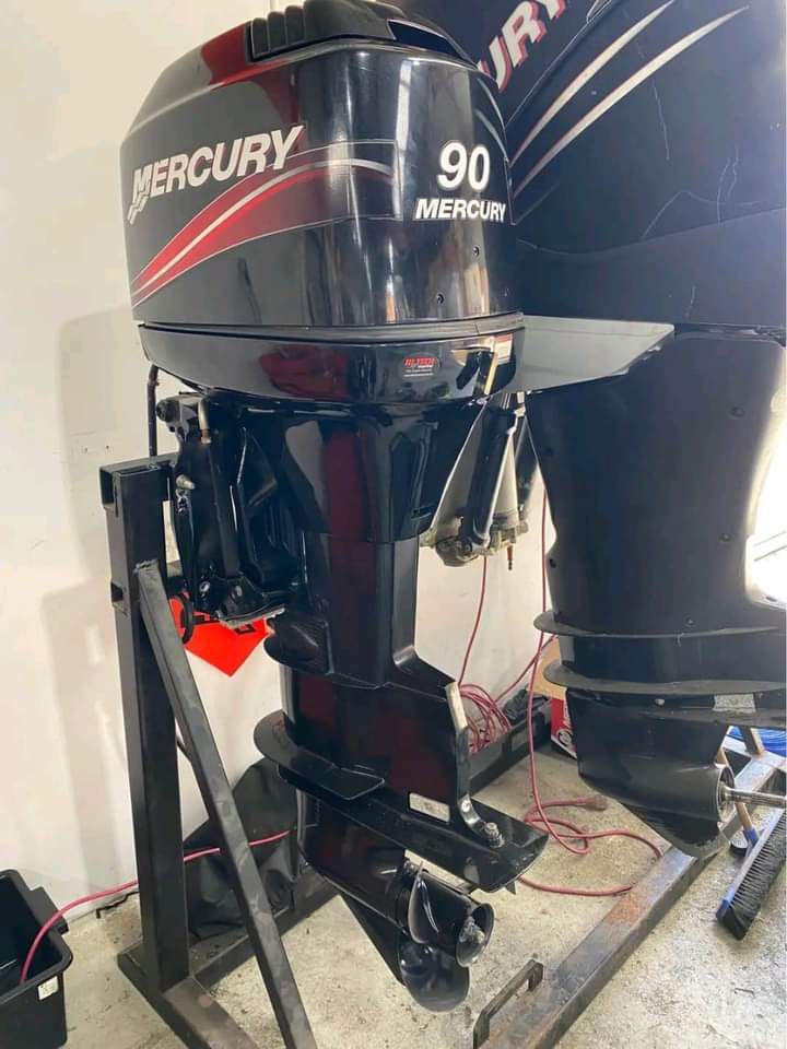 Used Mercury 90hp 2 Stroke Outboard Motor for sale