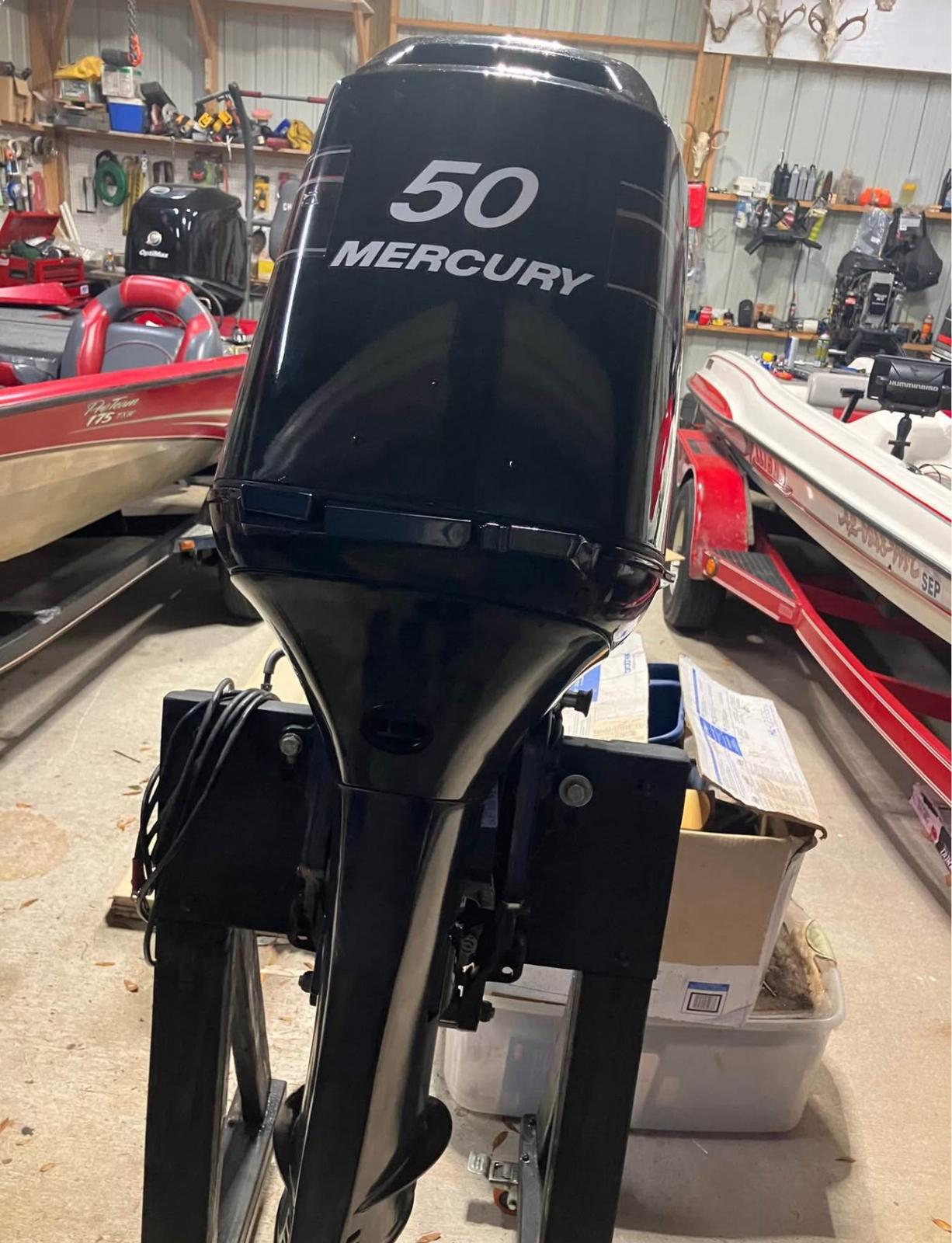 Used Mercury 50hp 2 Stroke Outboard for sale