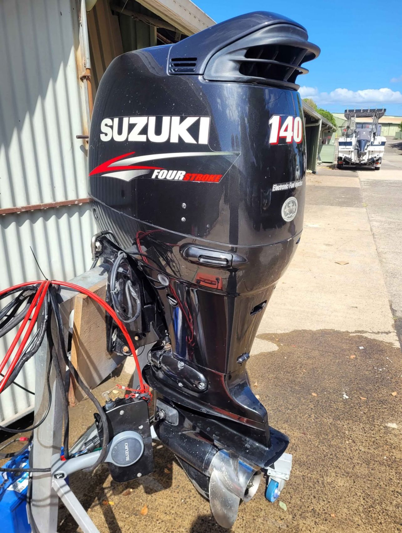 Used Suzuki 140hp Outboard Motor for sale