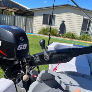 Used Suzuki 60hp Tiller Outboard for sale