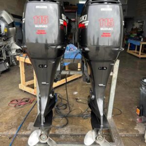 Used Suzuki 115hp Twin Outboard for sale