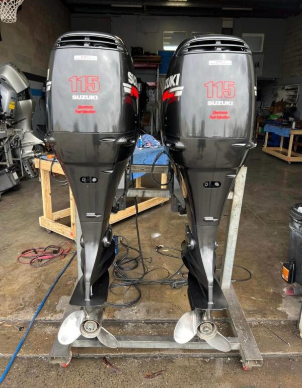Used Suzuki 115hp Twin Outboard for sale