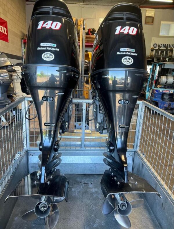 Used Suzuki 140hp Twin Outboard for sale