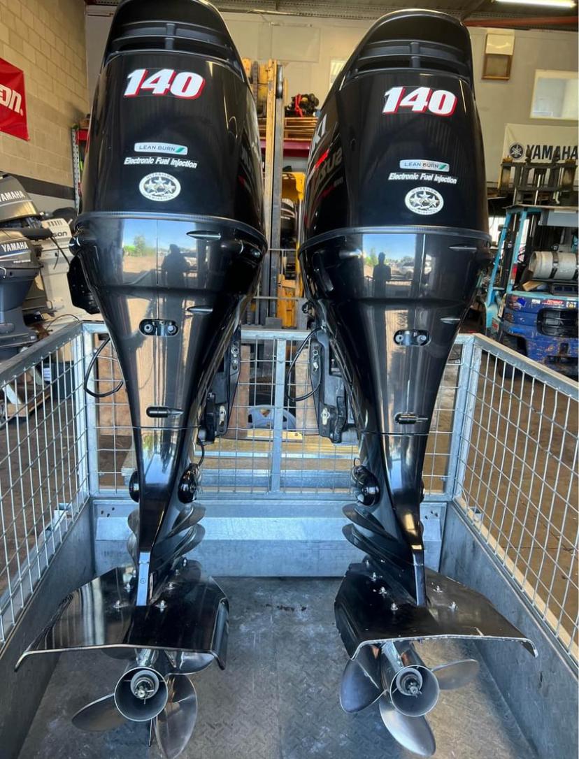 Used Suzuki 140hp Twin Outboard for sale