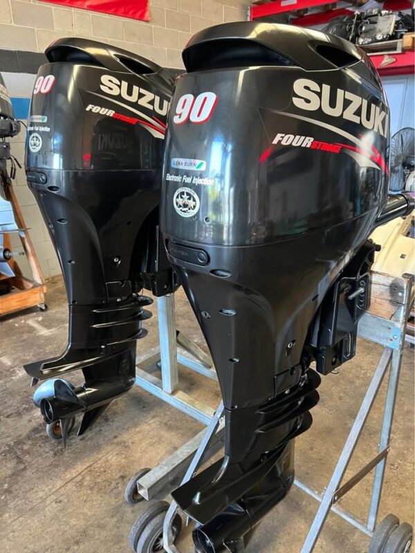 suk twin 90 Used Suzuki 90hp Twin Outboard for sale