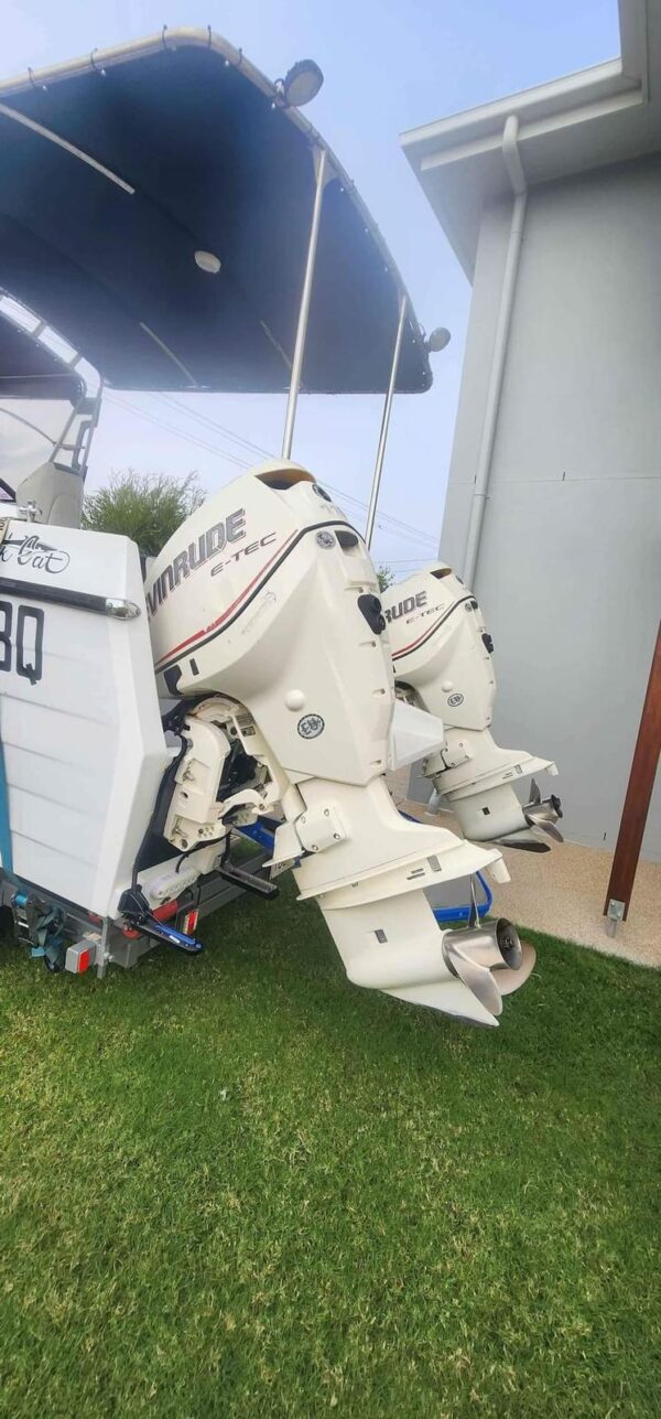 Used Evinrude 115hp Twin Outboard for sale