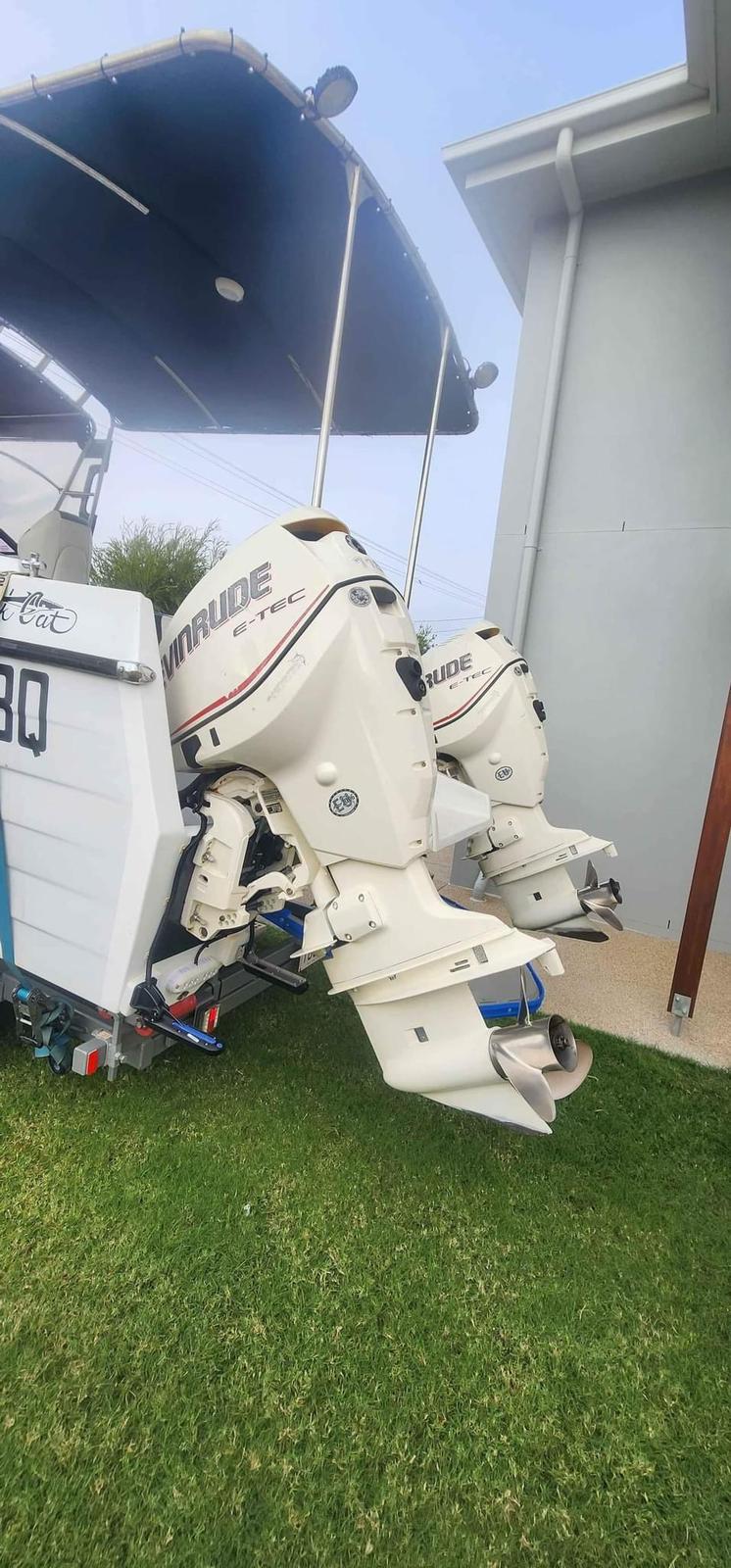 Used Evinrude 115hp Twin Outboard for sale