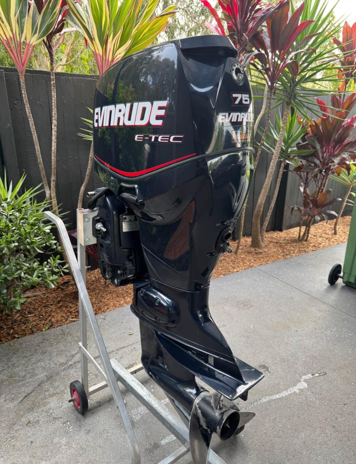 Used Evinrude 75hp Outboard Motor for sale
