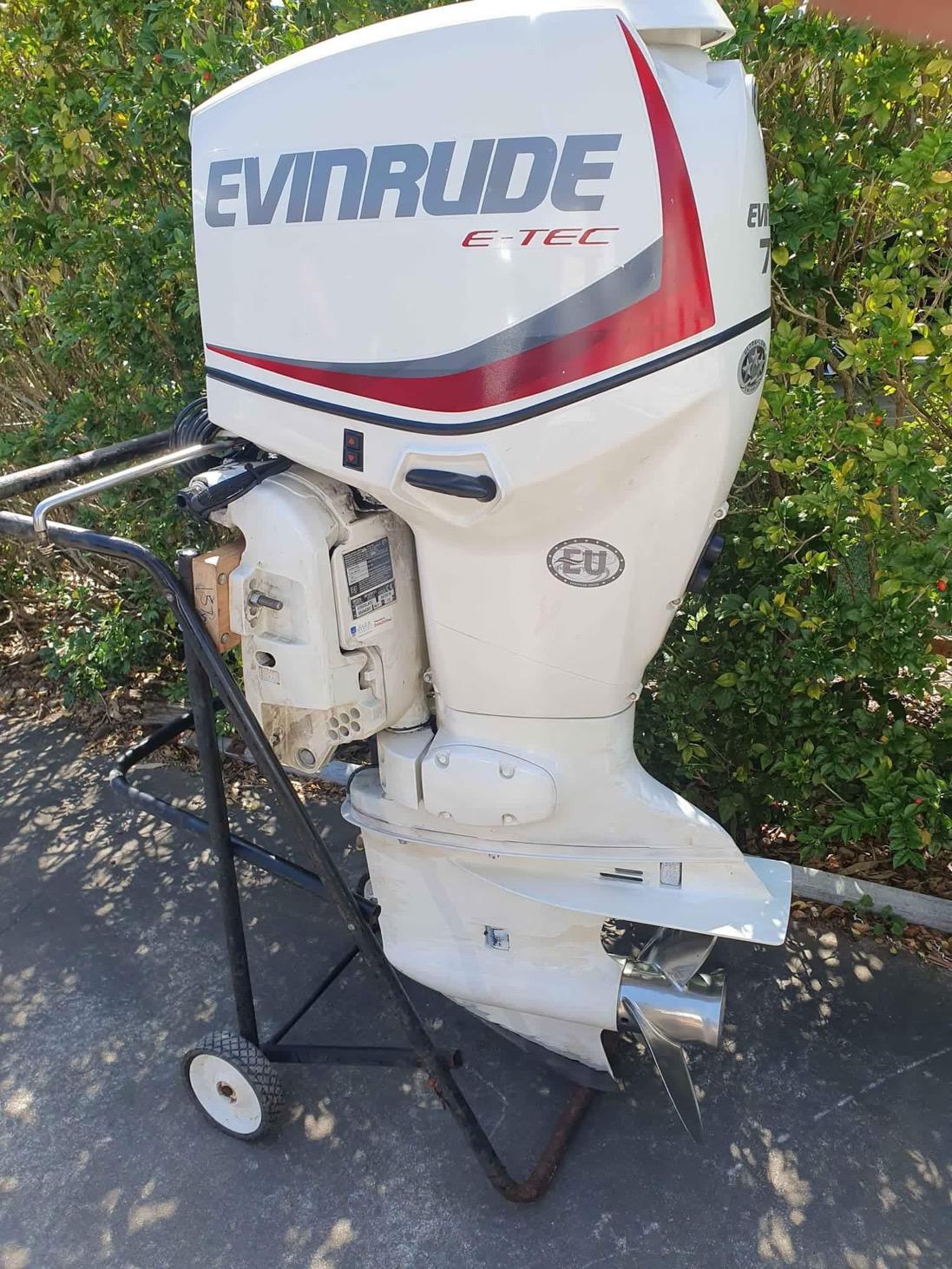 Used Evinrude 75hp Outboard for sale