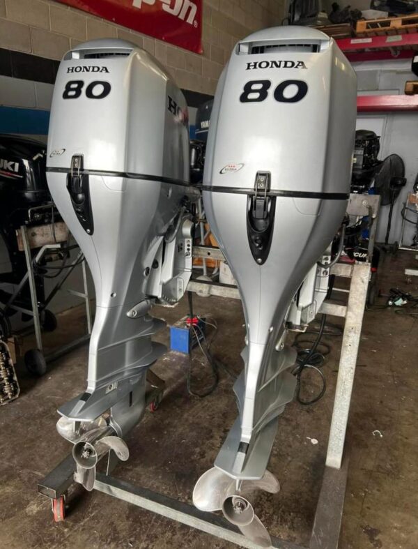 Used Honda 80hp Twin Outboard for sale