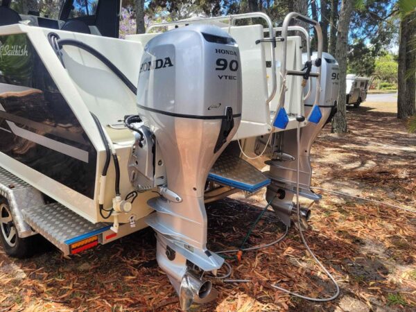 Used Honda 90hp Twin Outboard for sale