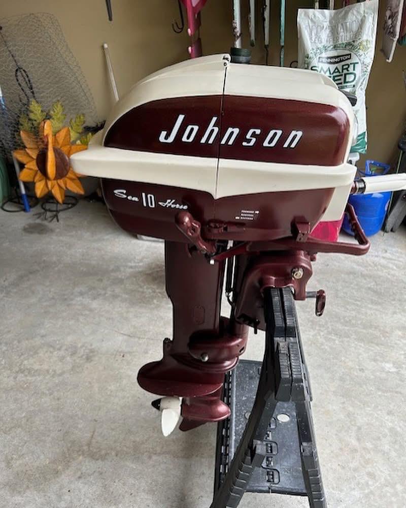 Used 10hp Johnson Seahorse Outboard 1 Used 10hp Johnson Seahorse Outboard for sale