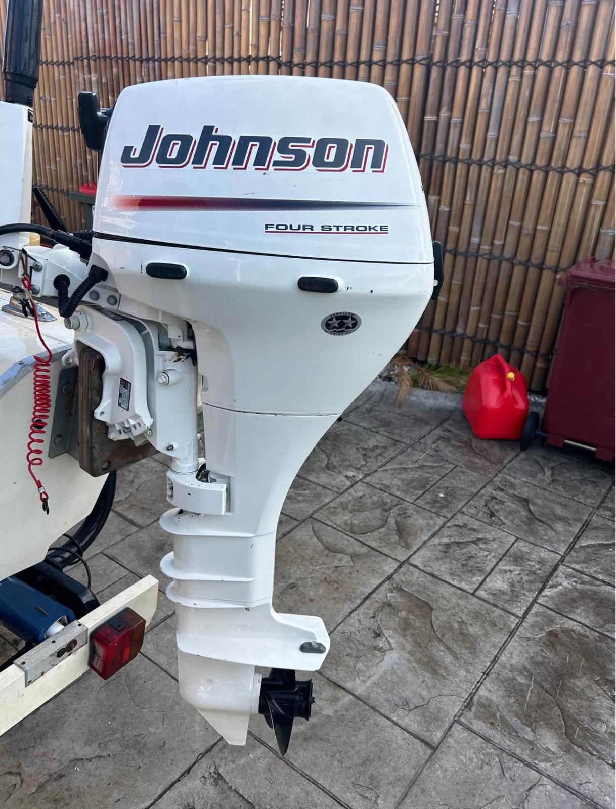 Used Johnson 20hp Outboard Motor 1 Used Johnson 20hp Outboard Motor for sale
