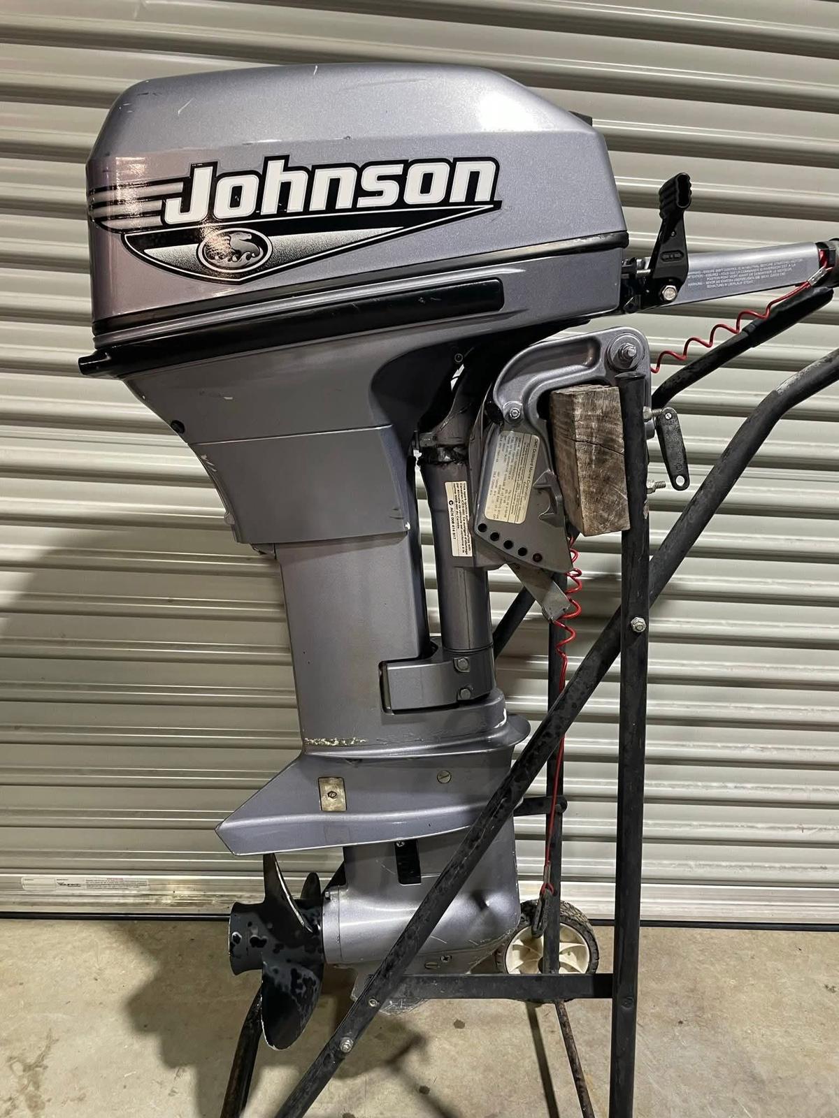 Used Johnson 15hp Outboard Motor 2 Used Johnson 15hp Outboard Motor for sale