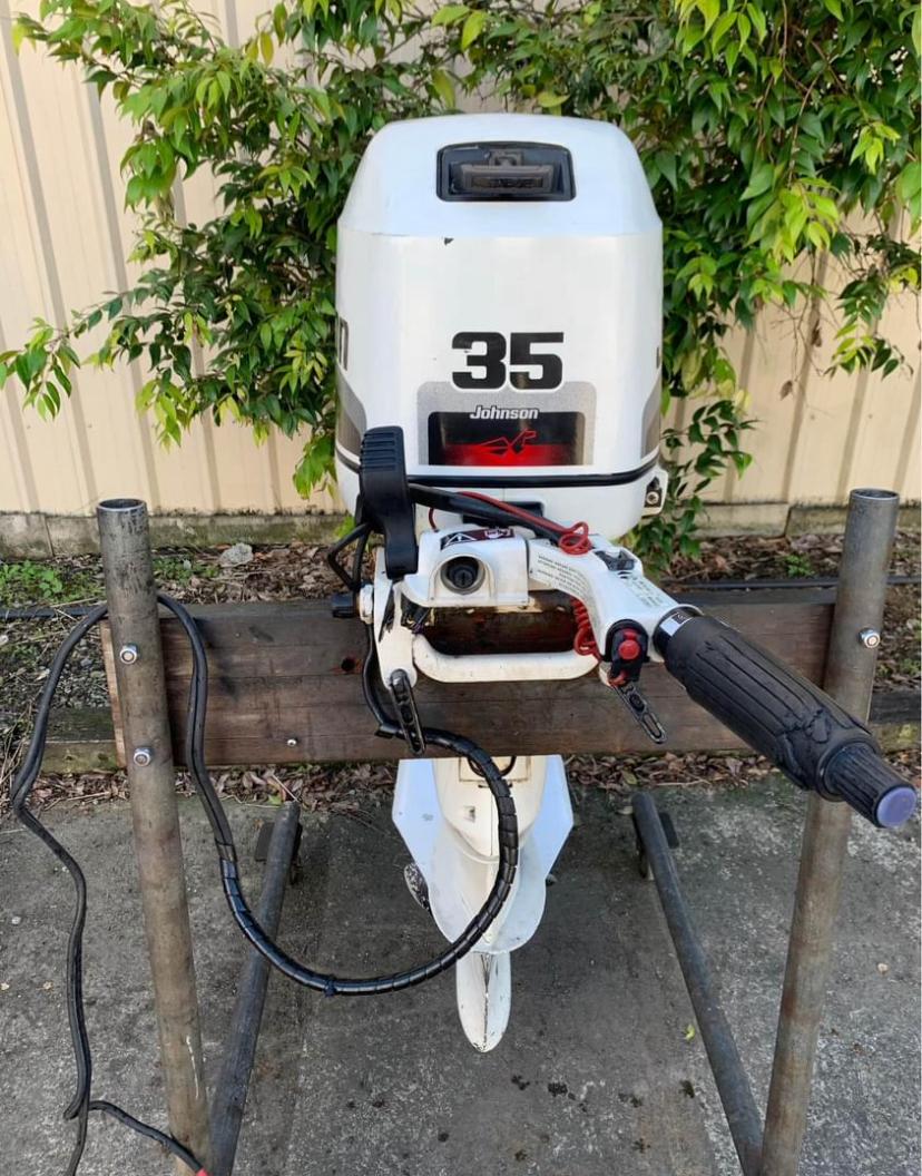 Used Johnson 35hp Outboard Motor 2 Used Johnson 35hp Outboard Motor for sale