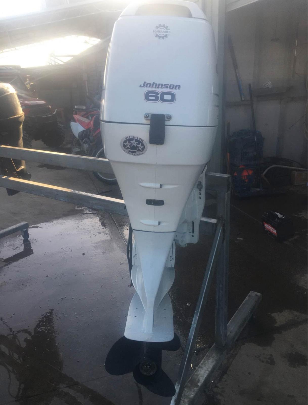 Used Johnson 60hp Outboard Motor 1 Used Johnson 60hp Outboard Motor for sale