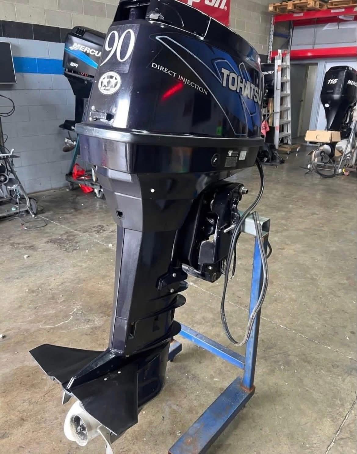 Used Tohatsu 90hp Outboard Motor 3 Used Tohatsu 90hp Outboard Motor for sale