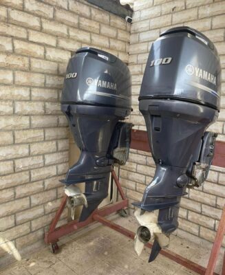 Used Yamaha 100hp Twin Outboard for sale