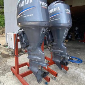 Used Twin Yamaha 150hp Outboard for sale