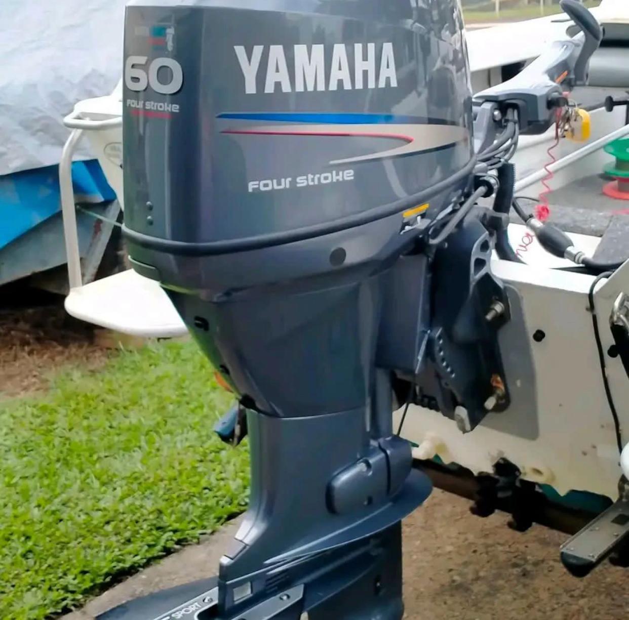 Used Yamaha 60hp Tiller Outboard for sale