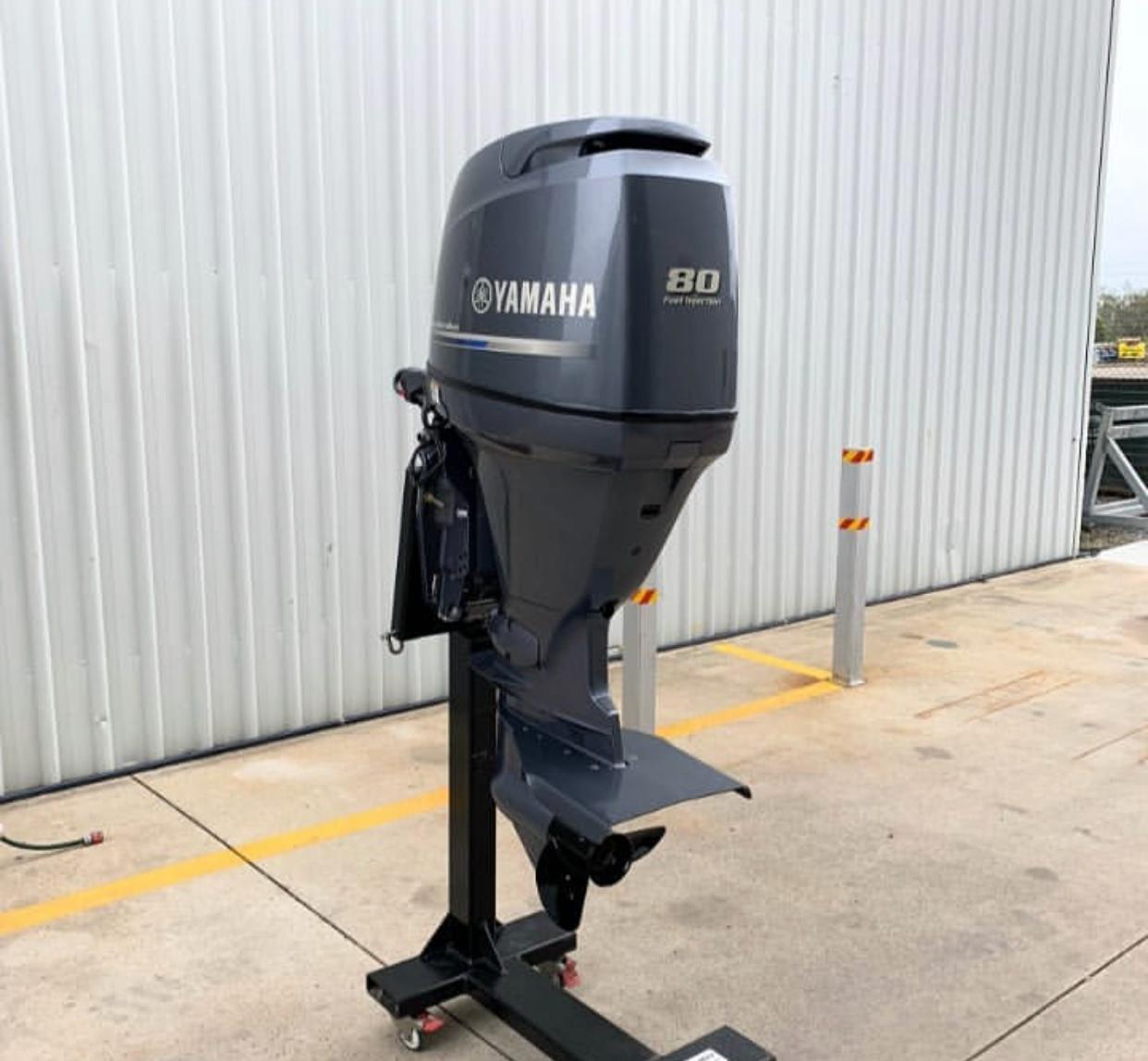Used Yamaha 80hp Outboard Motor 1 Used Yamaha 80hp Outboard for sale